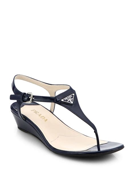 trending prada thong|prada thong wedges.